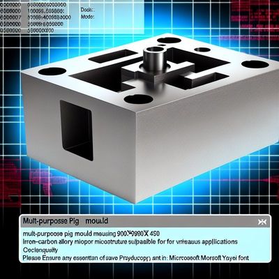 Çok Amaçlı Pig Kalıbı 900×900×450 Demir-Karbon Alaşımlı Mikroyapı Farklı Kullanımlar İçin