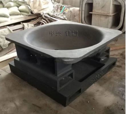 Alüminyum Kurşun Ingot Sow Mold Dross Pan Alüminyum Endüstrisi Üretimi İçin