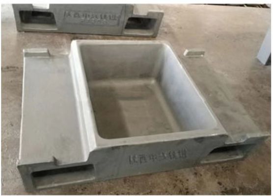F1602 Ekim kalıbı Dross pan dökme