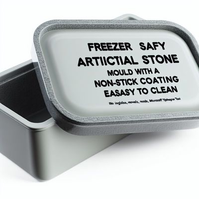 Dondurucu güvenli yapay taş kalıbı yapışkan olmayan kaplama kolay ve temiz