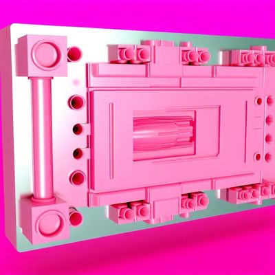 Kolay Temizlenme ve Optimal İşlevsellikle Pembe Enjeksiyon Kalıpları