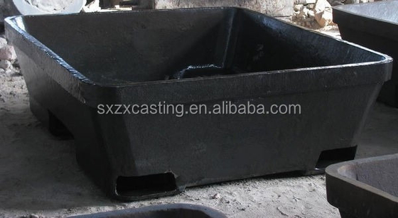 1.2 Kübik Slag Pan Kalıbı 10-50 Ton Kapasite Ateş Olan Malzeme